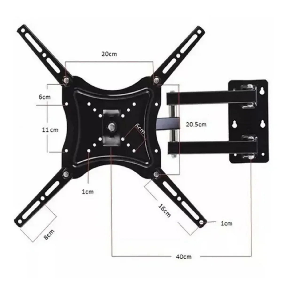 Base Soporte TV Articulado 14” a 55”